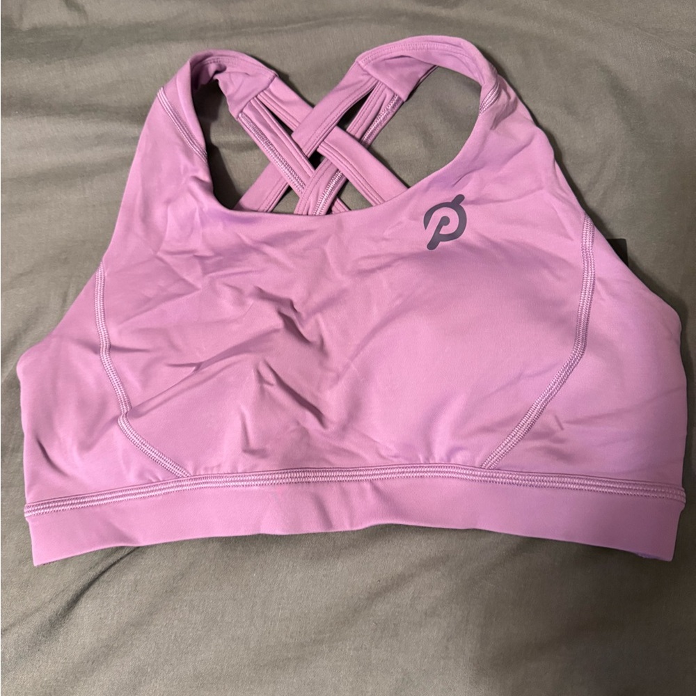 Peloton Women's Pink Sports Bra